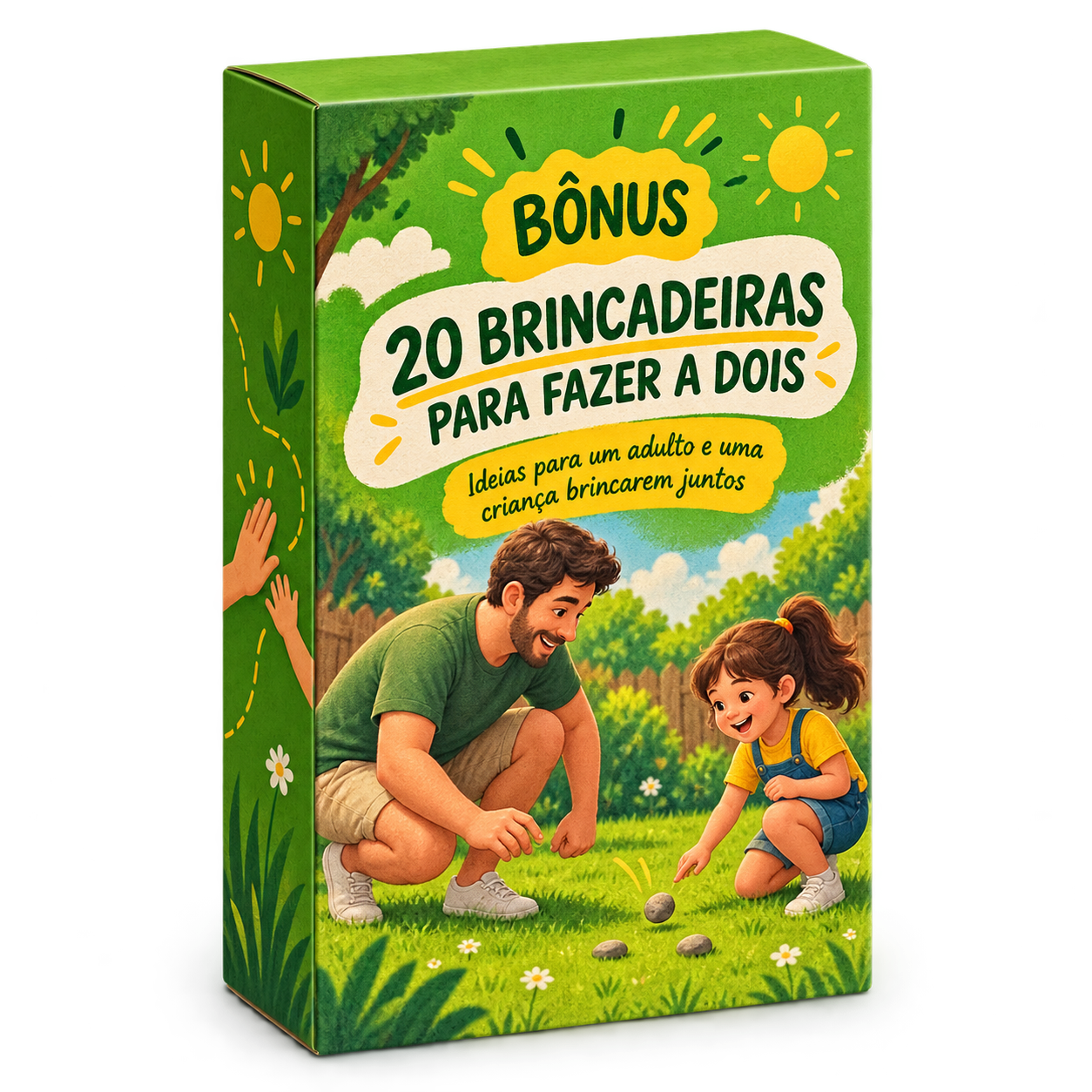 Mockup do bônus 20 Brincadeiras para Fazer a Dois.
